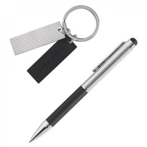 SET GRID CHROME BILLE + PORTE-CLÉS